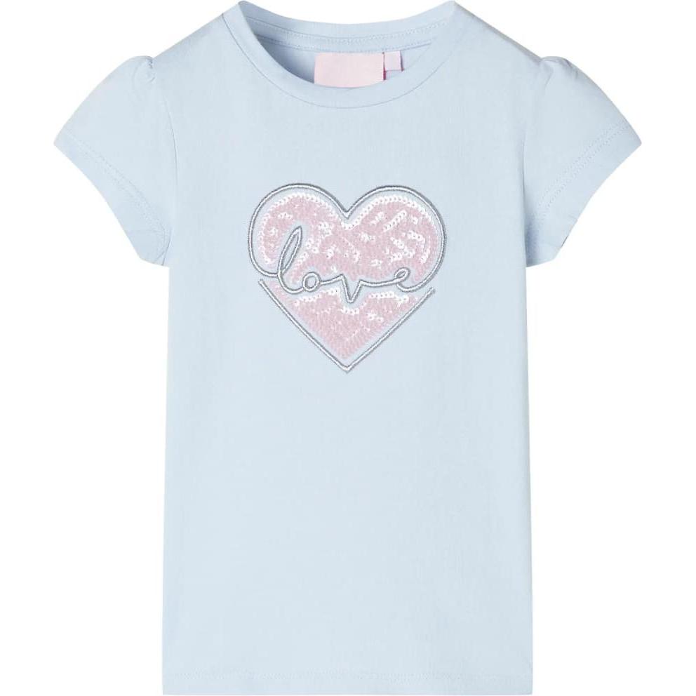 VidaXL, Unisex, Shirt, Izak, Blau, (128)