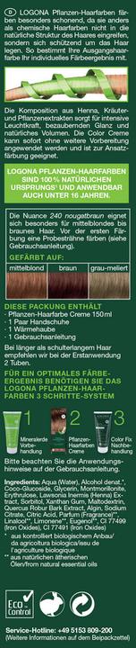 Image du produit Logona Crème végétale (240 nougat marron)