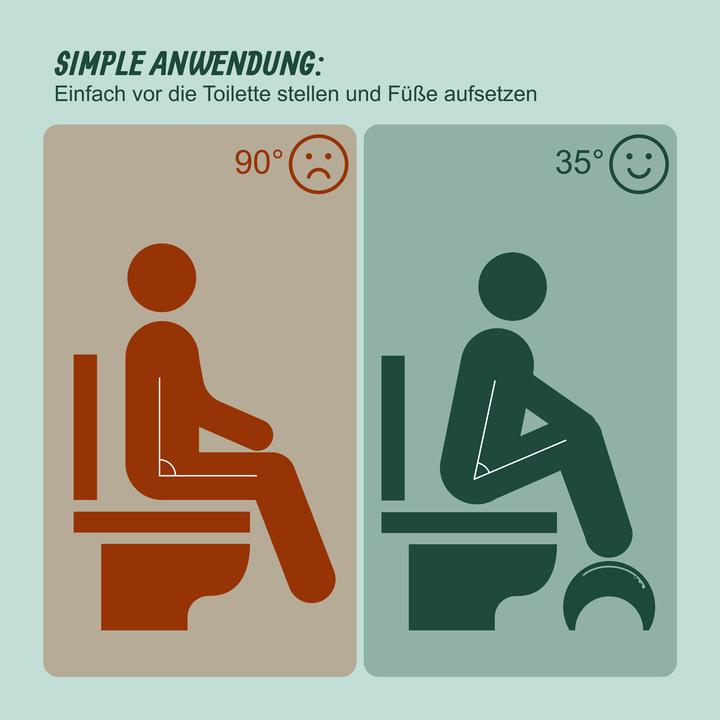 Produktbild Relaxdays Toilettenhocker