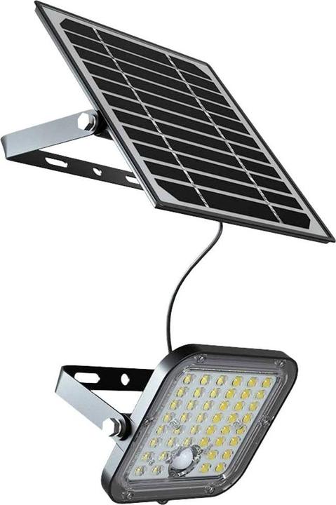 Immagine prodotto V-TAC VT-411 10313 Faro a LED, modulo solare 10 W Bianco freddo Nero (1500 lm)