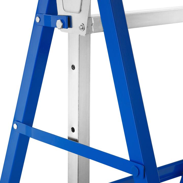 Immagine prodotto tectake Coppia di cavalletti 2 set di cavalletti di sostegno regolabili in altezza (56.50 cm, 68.50 cm)