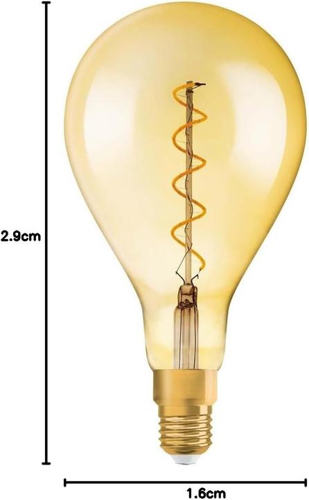 Produktbild Osram Vintage 1906 Led Classic A (E27, 5 W, 300 lm, 1 x, G)