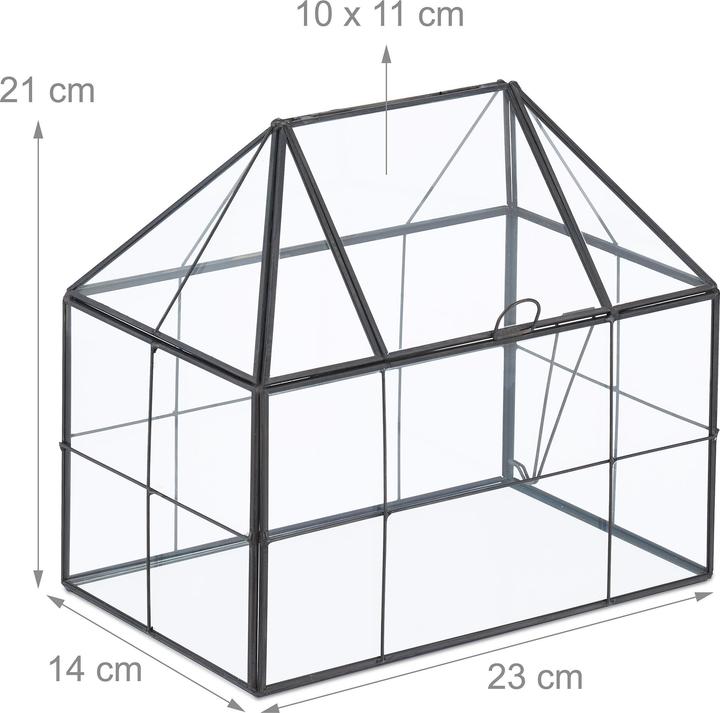 Image du produit Relaxdays Terrarium de plantes