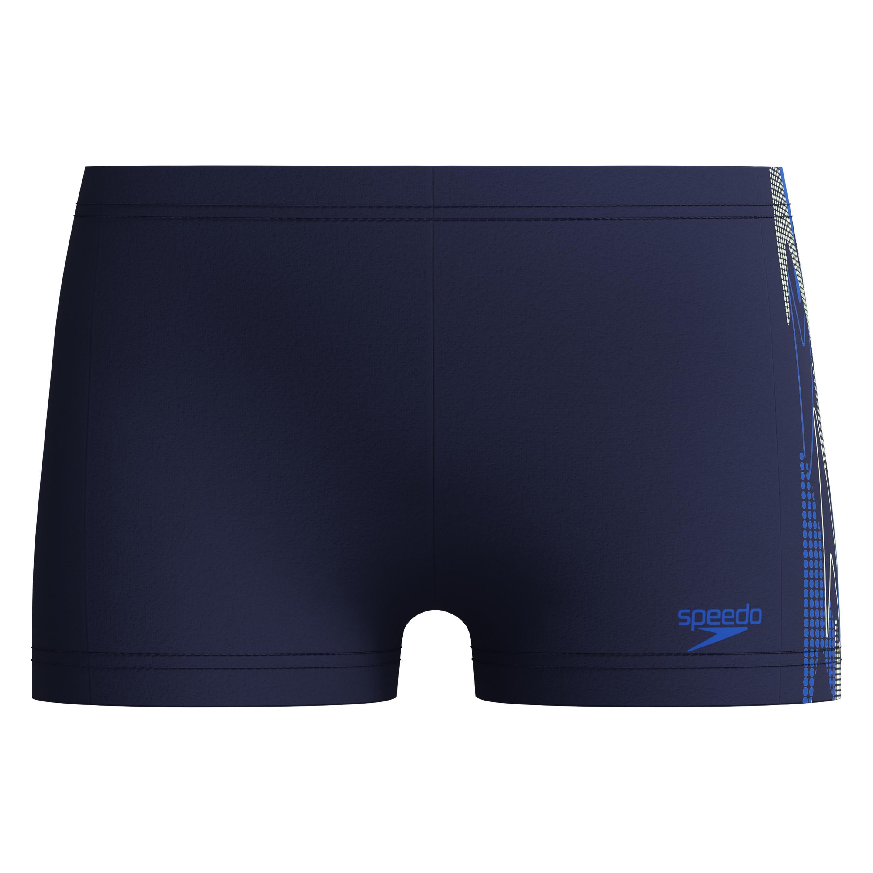 Speedo, Jungen, Badehosen, Kid's Plastisol Placement Aquashort, Blau, (140)