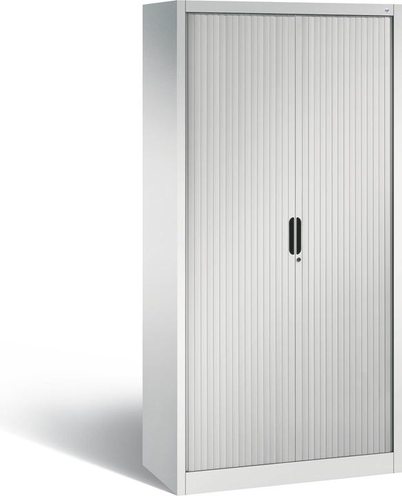 Actual product image C+P Roller shutter cabinet with horizontal blind (100 x 42 x 198 cm)