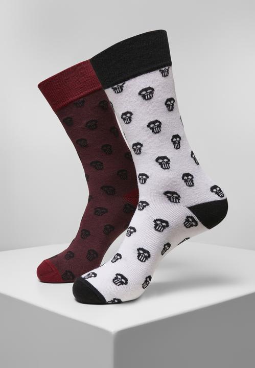 Produktbild Urban Classics Skull Allover 2-Pack (2er Pack, 35 - 38)