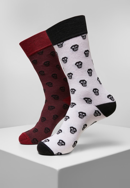 Image du produit Urban Classics Skull Allover 2-Pack (lot de 2, 35 - 38)