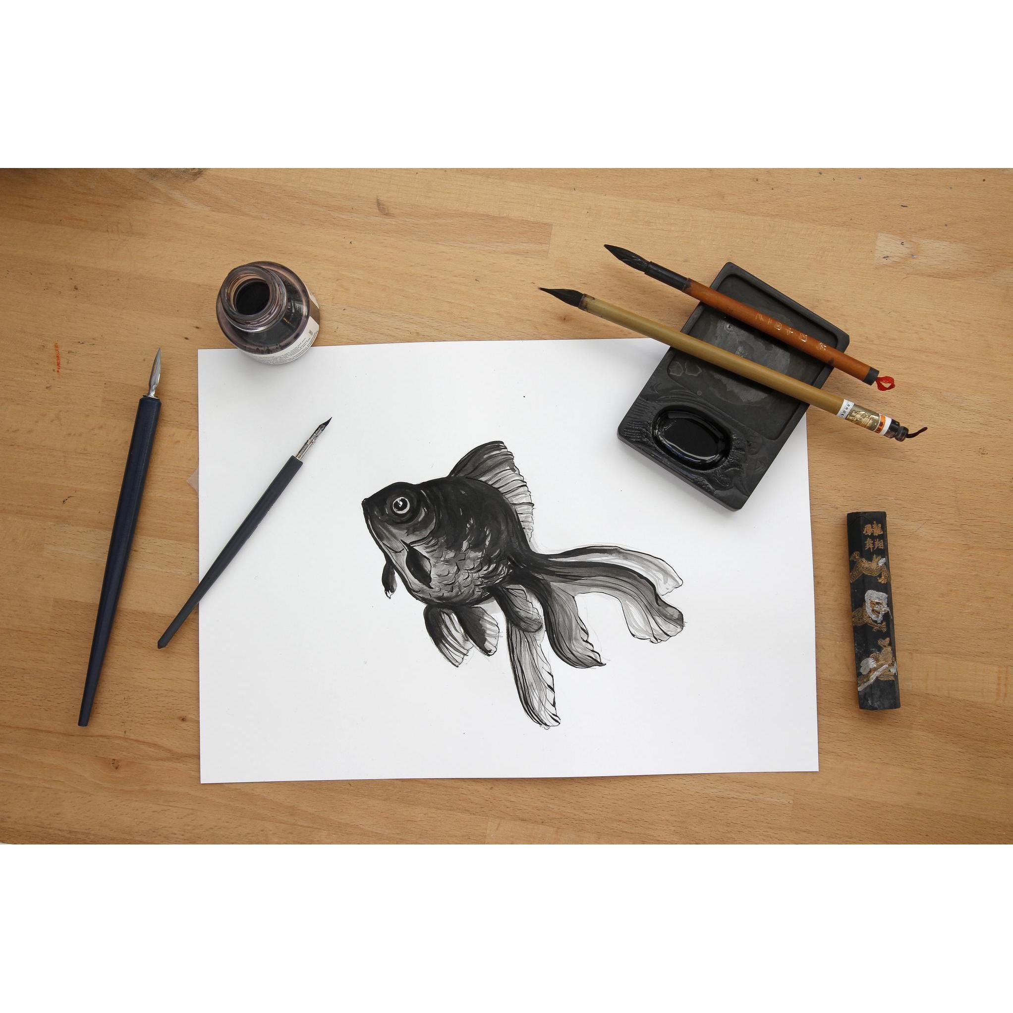 Clairefontaine, Heft + Block, Lavis Zeichenblock (50 x 65 cm, Kein Einband)