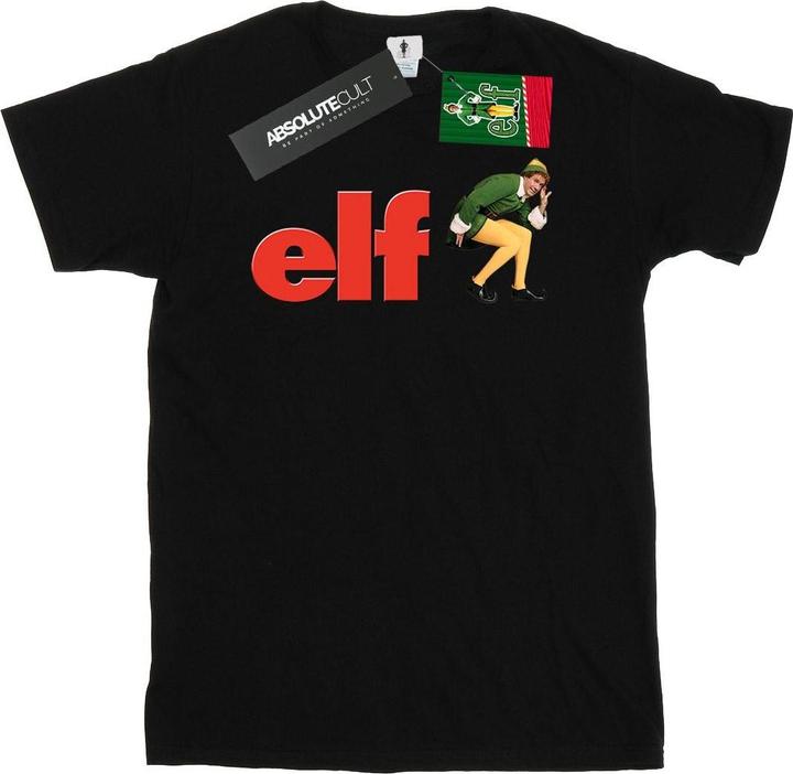 Actual product image Elf Mens Crouching Logo T-Shirt (3XL)
