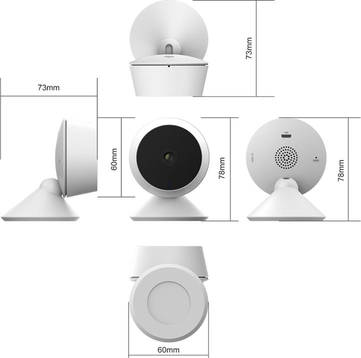 Immagine prodotto Laxihub Set di 2 telecamere di sorveglianza per interni M1-2