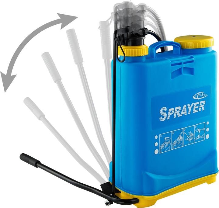 Immagine prodotto tectake Irroratore a pressione Irroratore per piante (16 l)