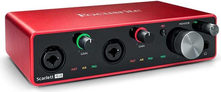 Produktbild Focusrite Scarlett 4i4 3rd Gen (USB)