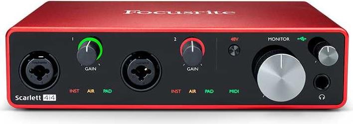 Produktbild Focusrite Scarlett 4i4 3rd Gen (USB)