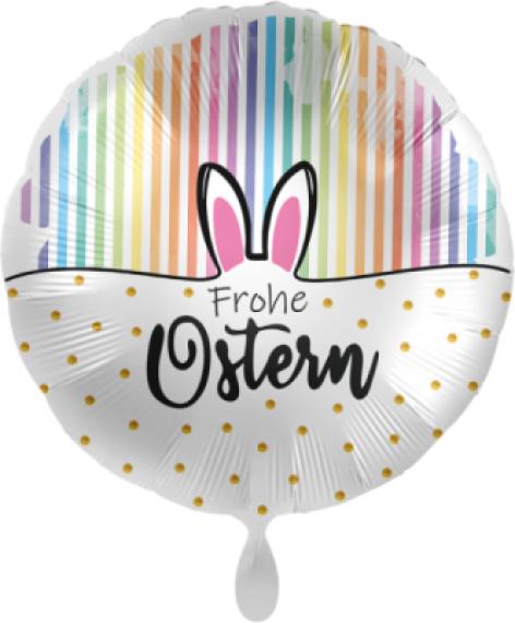 Image du produit Premioloon Ballon en plastique Joyeuses Pâques avec motif coloré - vide