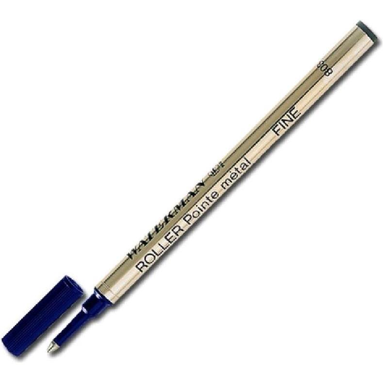 Thumbnail - Waterman, Ersatzpatrone, Rollerballmine (Ersatzmine, Blau, 0.80 mm)