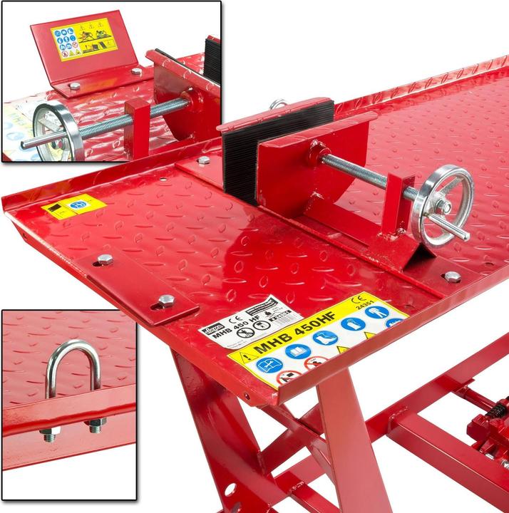 Actual product image Dema Motorbike lift 450kg hydraulic