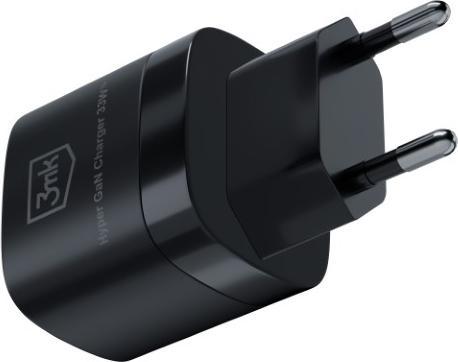 Productafbeelding 3MK Hyper GaN Oplader 33W ład. sieć. Zwart (33 W)