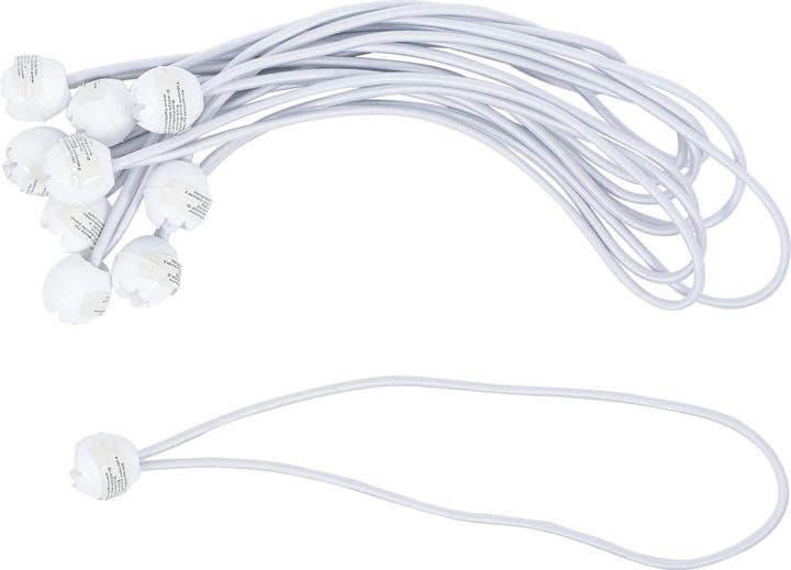 Produktbild BGS Spanngummi-Satz | mit Kugel | 27 cm | 10-tlg.