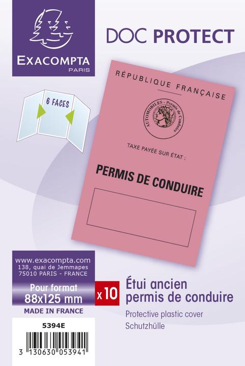 Produktbild Exacompta Schutzhülle