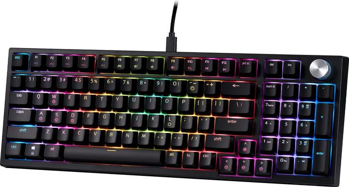 Actual product image Adata Gaming keyboard XPG SORCERER (US Layout) black retail (US, Cable)