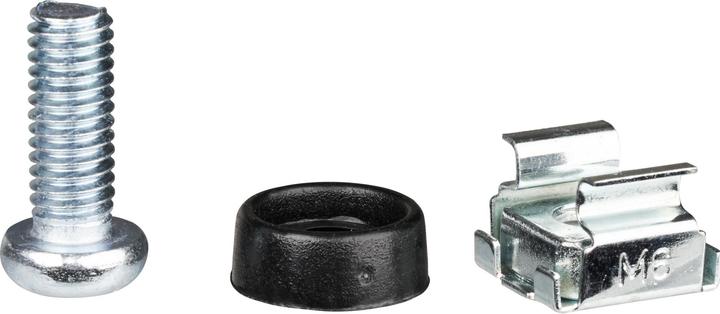 Actual product image EFB Elektronik EFB cage nut set, 20xM6 complete (Phillips screws)