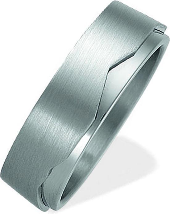 Produktbild Xen Bandring mattiert / poliert mit Kontur 6 mm (62)