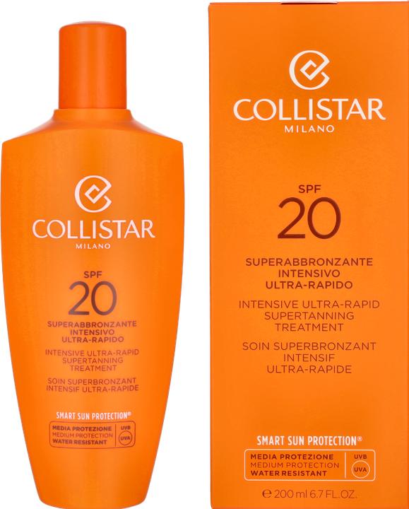 Image du produit Collistar Intensive Ultra-Rapid Supertanning Treatment (Crème solaire visage, SPF 20, 200 ml)