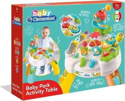 Clementoni Baby Park Activity Table, 1 yr(s), Sounding, Multicolour