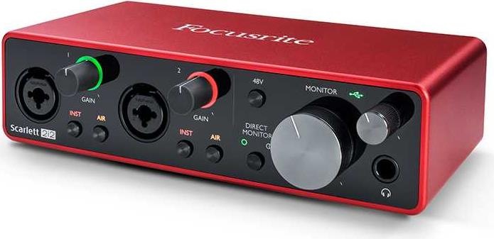 Produktbild Focusrite Scarlett 2i2 3rd Gen (USB)