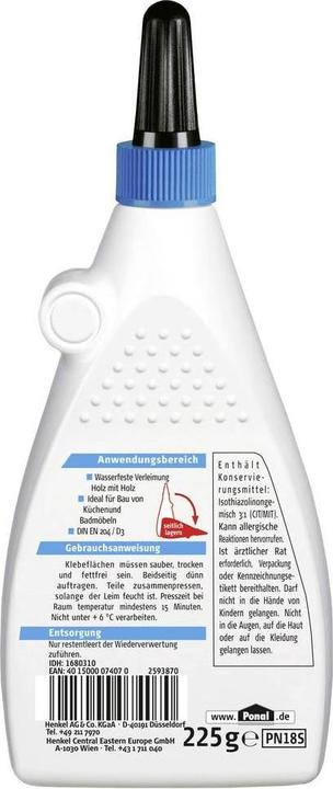 Immagine prodotto Ponal Colla per legno impermeabile 225 g (225 g)