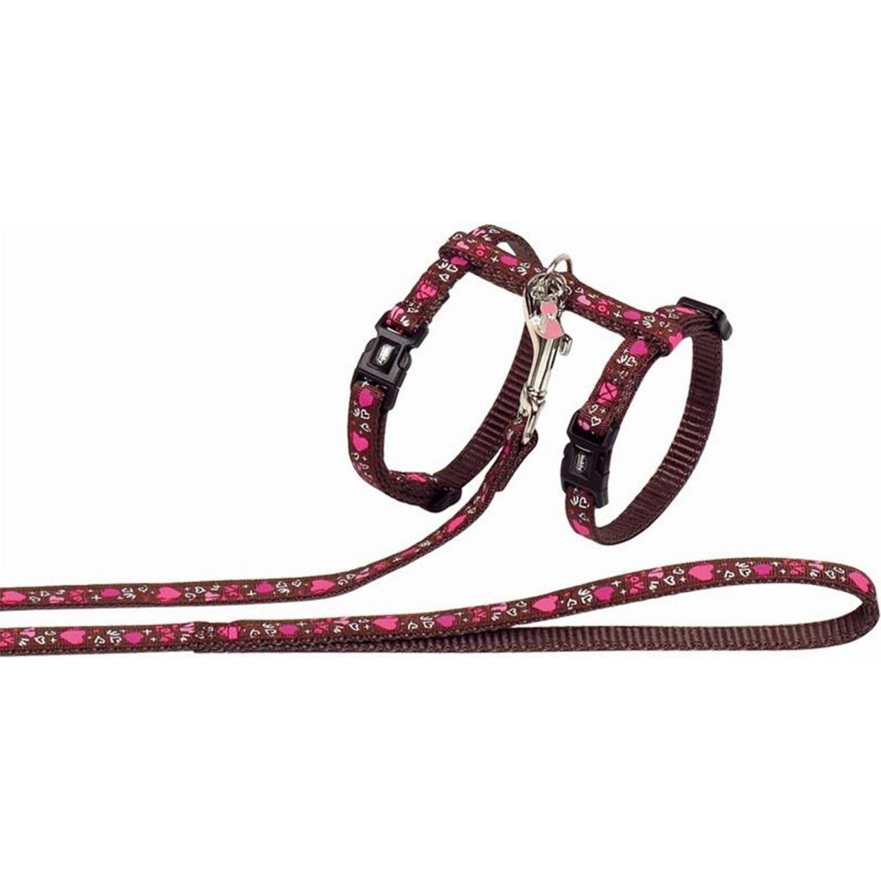 Nobby Garnitur Love (Katze), Halsband + Leine