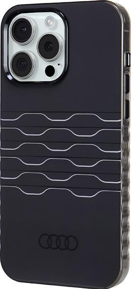Immagine prodotto Audi IML MagSafe Case iPhone 15 Pro Max 6.7" custodia rigida nera AU-IMLMIP15PM-A6/D3-BK (Apple iPhone 15 Pro Max)