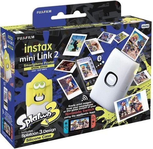 Immagine prodotto Fujifilm Fuji - Instax Mini Link 2 Soft Pink - Kit Bundle Splatoon 3