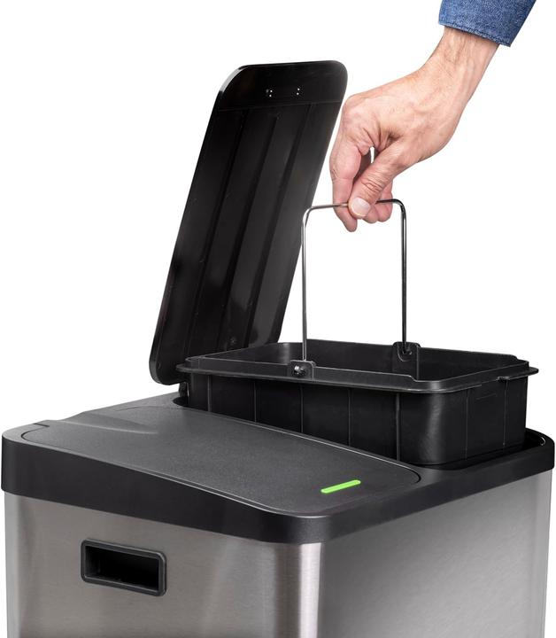 Produktbild Emuca Treteimer mit Abfallsammler-Einsätzen (30 l)