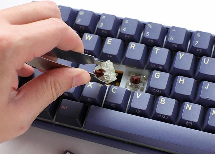 Produktbild Ducky One 3 Cosmic Blue Mini, toetsenbord (US, Kabelgebunden)