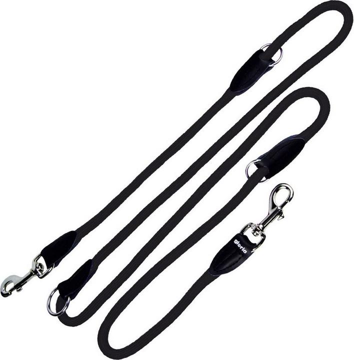 Produktbild Gloria Hundeleine Multiposition 1.2 x 200 cm Schwarz (Hund, Hundesport)