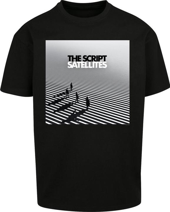 Produktbild Merchcode The Script - Satellites Album Cover Heavy Oversize Tee - 172019 (L)
