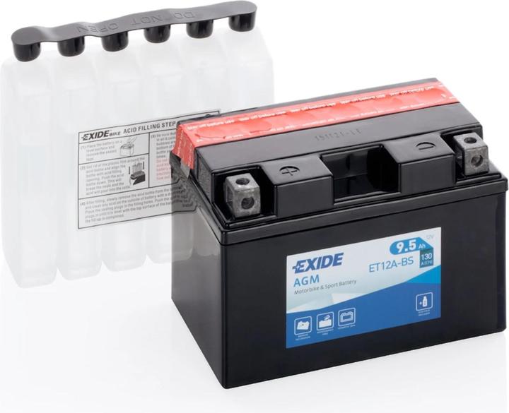 Actual product image Exide Agm (12 V, 9.50 Ah, 130 A)