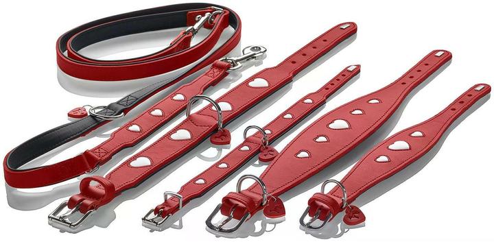 Immagine prodotto Hunter Collare Greyhound Love 37/XS-S, rosso/nero (Generale)