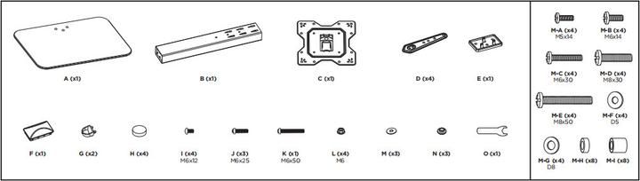 Produktbild Mozi TS-2 Medium 23"-55" -television k????ntyv?? p??yt??jalusta (23" - 55")