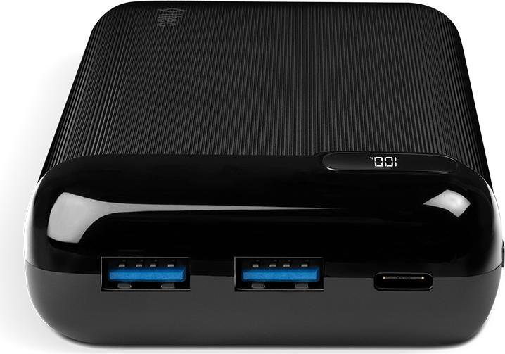 Actual product image Ttec T-Tec Power PowerSlim Pro LCD PD 20,000 mAh (20000 mAh, 20 W, 74 Wh)