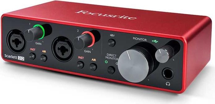 Produktbild Focusrite Scarlett 2i2 Studio Pack 3rd Gen (USB)