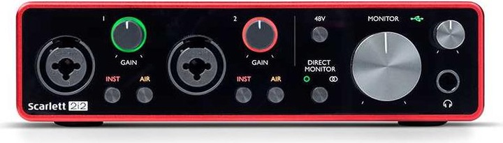 Produktbild Focusrite Scarlett 2i2 Studio Pack 3rd Gen (USB)
