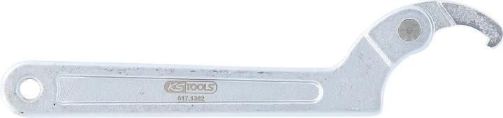 Image du produit KS Tools Clé à crochet articulée avec nez (50 mm, 19 mm, 40 mm, 35 mm, 42 mm, 27 mm, 48 mm, 28 mm, 39 mm, 23 mm, 43 mm, 22 mm, 30 mm, 24 mm, 41 mm, 29 mm, 45 mm, 33 mm, 25 mm, 32 mm, 46 mm, 34 mm, 21 mm, 38 mm, 47 mm, 44 mm, 36 mm, 31 mm, 49 mm, 37 mm, 20 mm, 26 mm)