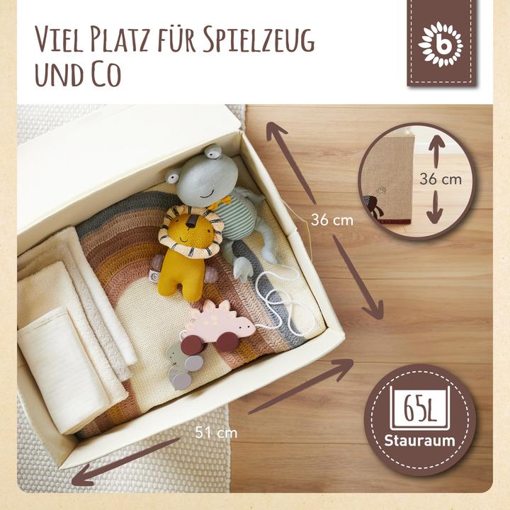 Image du produit Bieco Boîte à poussière âne (37.50 cm, 65 l)