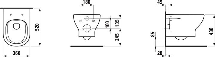 Actual product image Laufen Lua