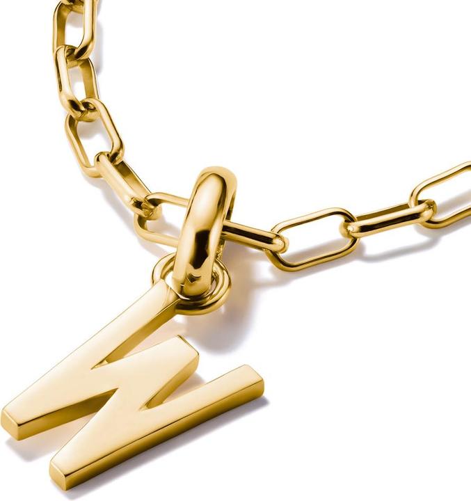 Immagine prodotto Thomas Sabo Charm-Anhänger Buchstabe W Connect vergoldet (Argento 925)