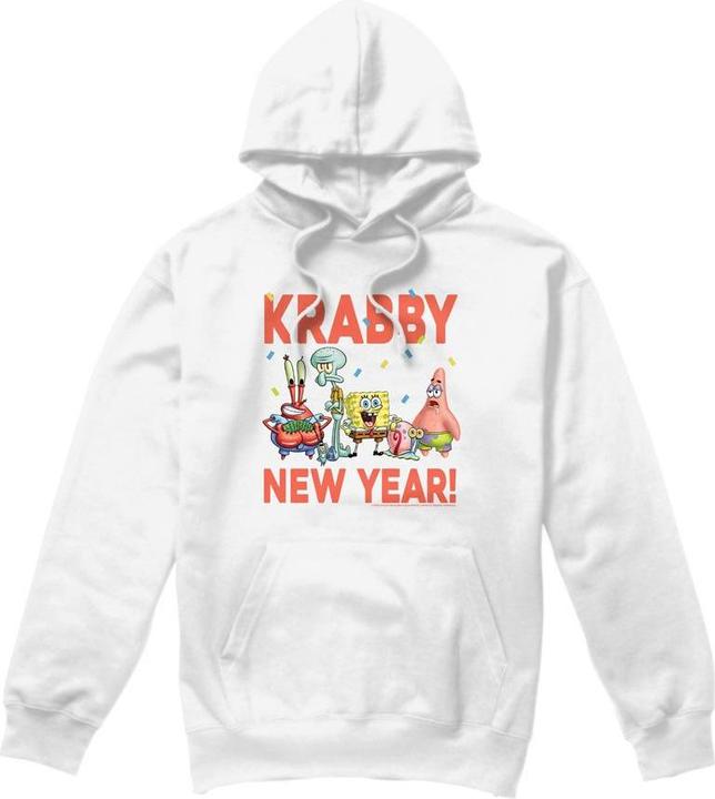 Produktbild Spongebob Squarepants Krabby New Year Kapuzenpullover (S)