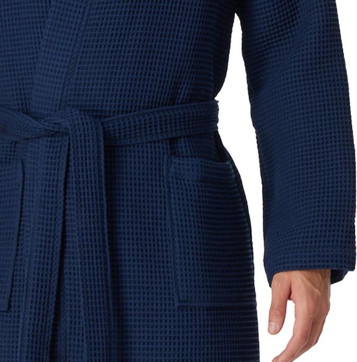 Image du produit Schiesser Piqué gaufré - Coton organique Robe de chambre / Peignoir de bain (M)