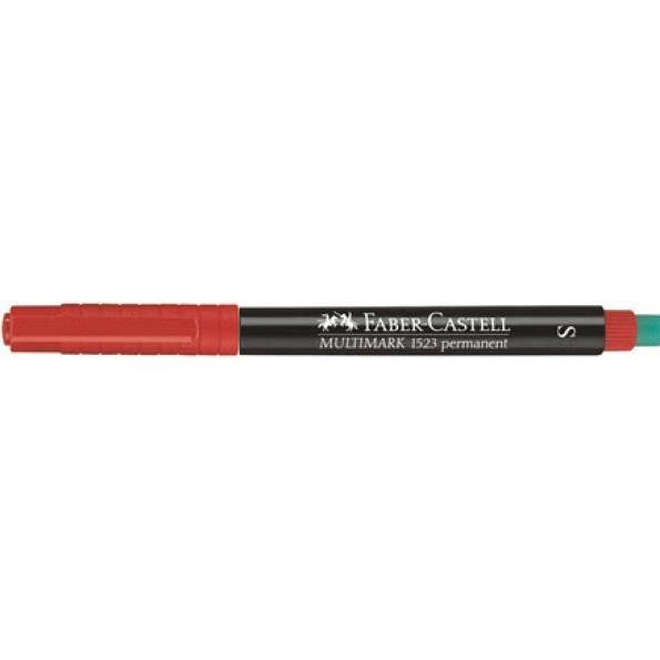 Thumbnail - Faber-Castell, Marker, Overheadstift Multimark Permanent (Rot, 0.40 mm, 1 x)